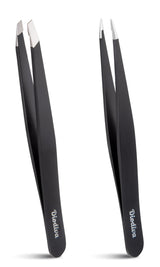 Precision Stainless Steel Tweezer Set with Travel Case