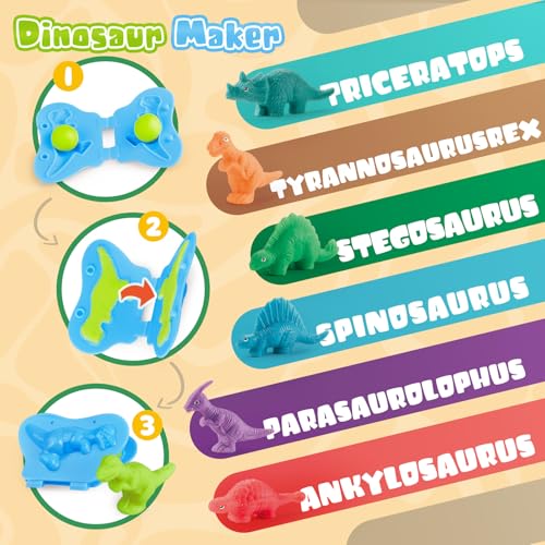 34-Piece Kids Dough and Clay Modeling Tools Set