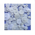 58-Piece Plastic Gear Set for DC Motor DIY Robotics