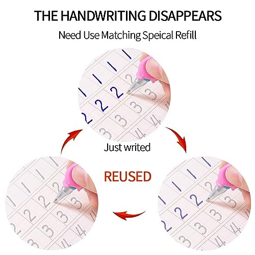 Magic Practice Copybook, Reusable Handwriting Workbooks, Magic Grooved Writing Practice