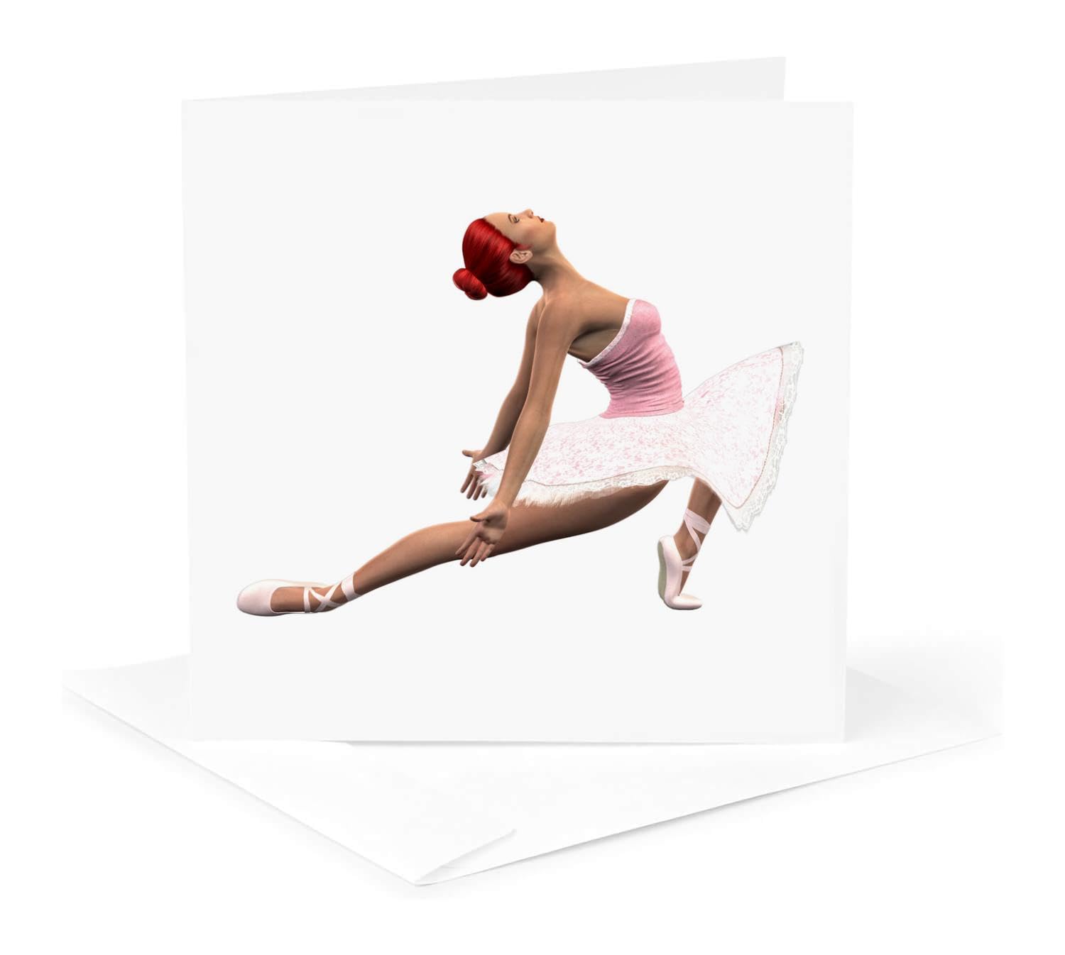 3dRose Ballet Stage Movement Decorative Wall Art