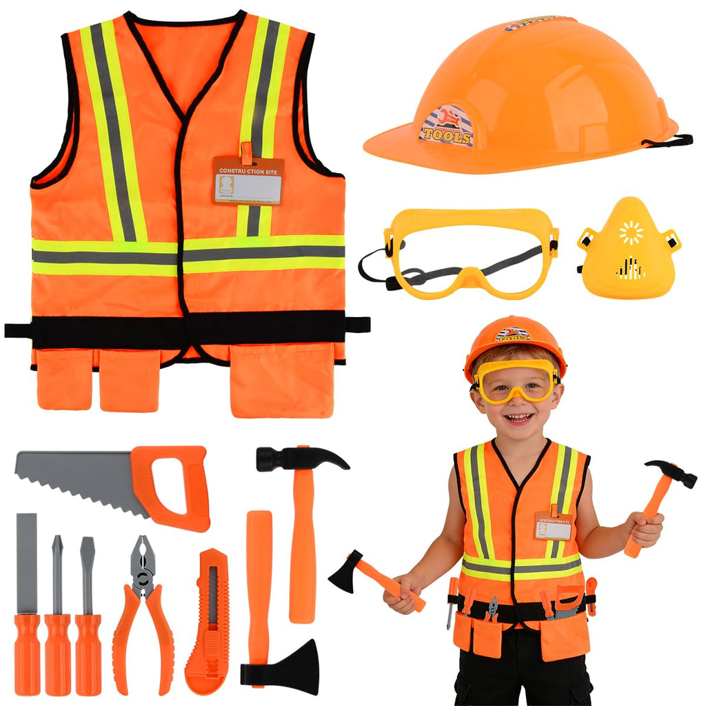 Kids Role Play Costume Dress-Up Set for Pretend Play