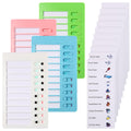 Aleric 4-Piece Sliding Chore and Routine Chart Set