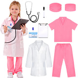 Liberry Kids Doctor Costume with Real Stethoscope
