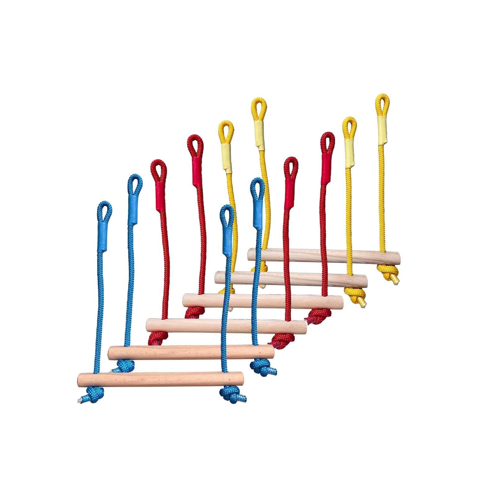 SZHTMZXC Kids Ninja Warrior Course with Steel Cable