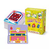 Kidrox Bilingual Spanish Sensory Flash Cards for Toddlers
