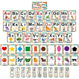 D-FantiX 58-Piece Alphabet and Number Bulletin Board Set