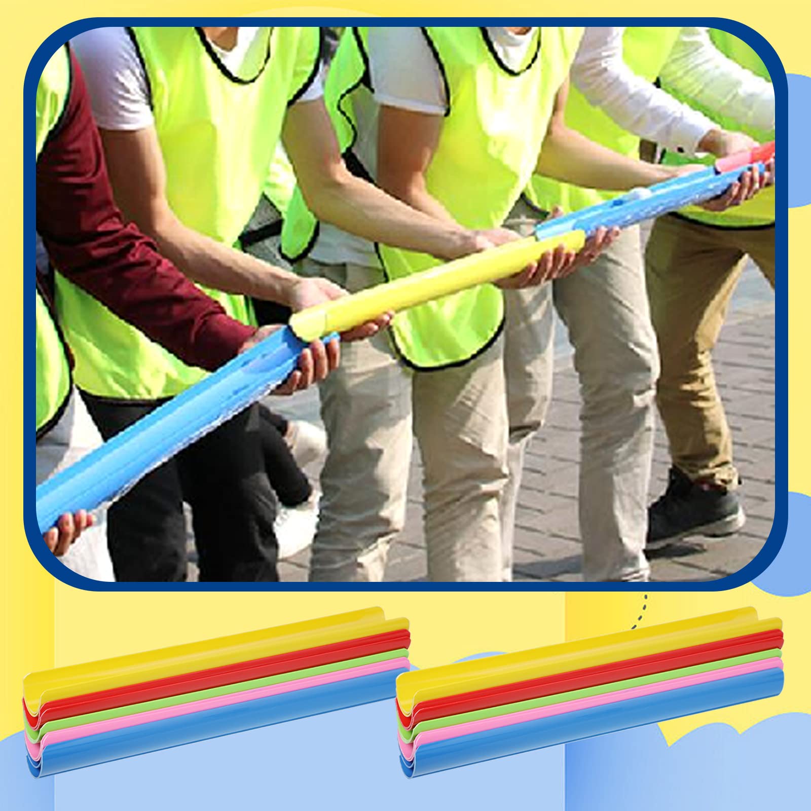 Sratte Team Building Half-Pipe and Golf Ball Activity Kit
