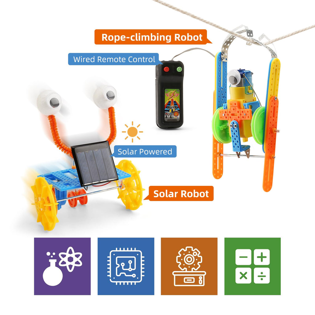 STEM Robotics and Engineering Building Kit for Kids Ages 8–13