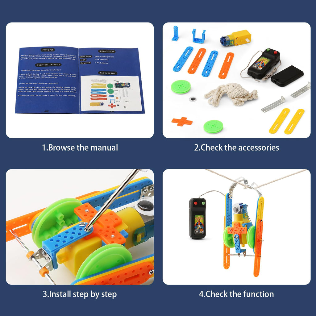 STEM Robotics and Engineering Building Kit for Kids Ages 8–13