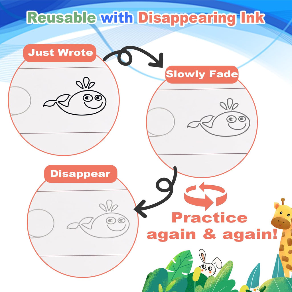 4-8 Magic Grooved Writing Book