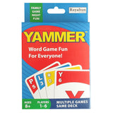 Yammer Family Word Card Game for 1–6 Players Ages 8+