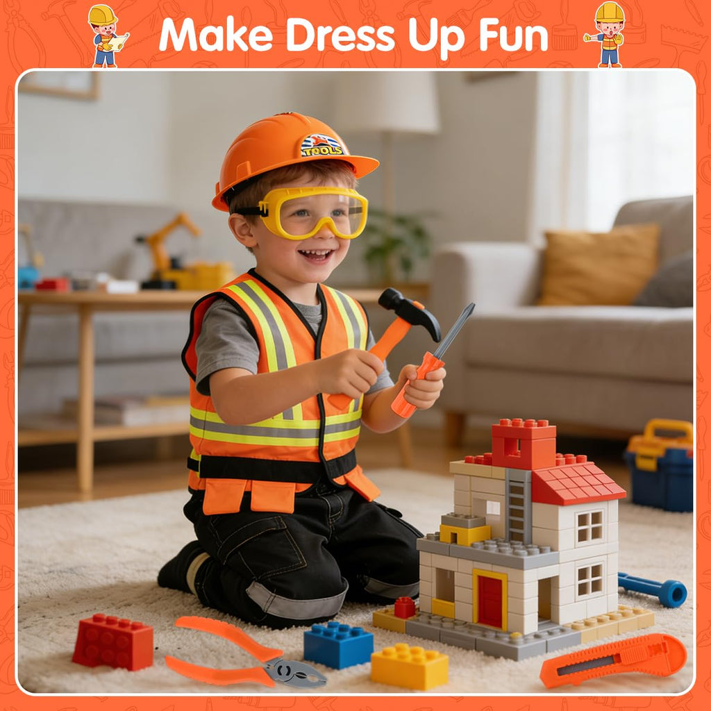 Kids Role Play Costume Dress-Up Set for Pretend Play