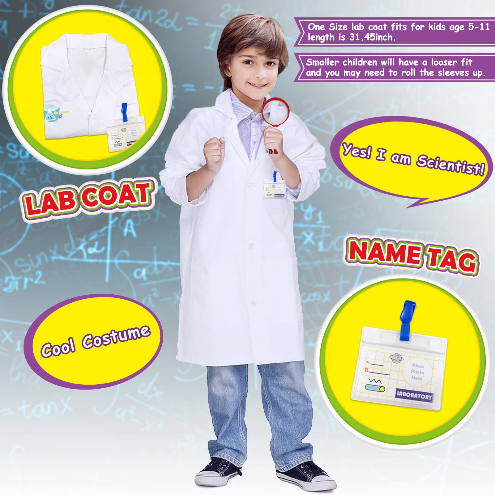 UNGLINGA Hands-On Science Experiment Kit for Kids