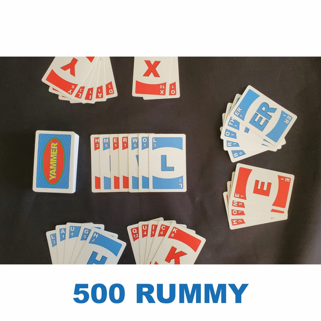 Yammer Family Word Card Game for 1–6 Players Ages 8+