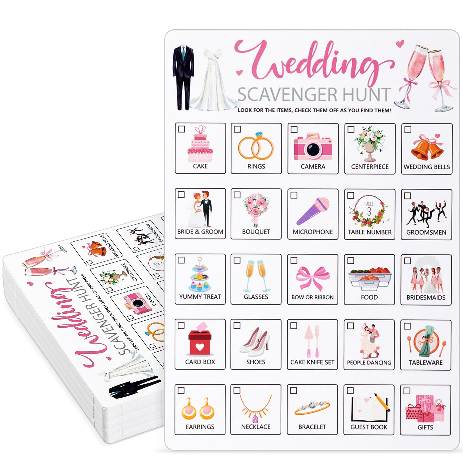 Hoolerry 30-Card Nature Scavenger Hunt for Kids