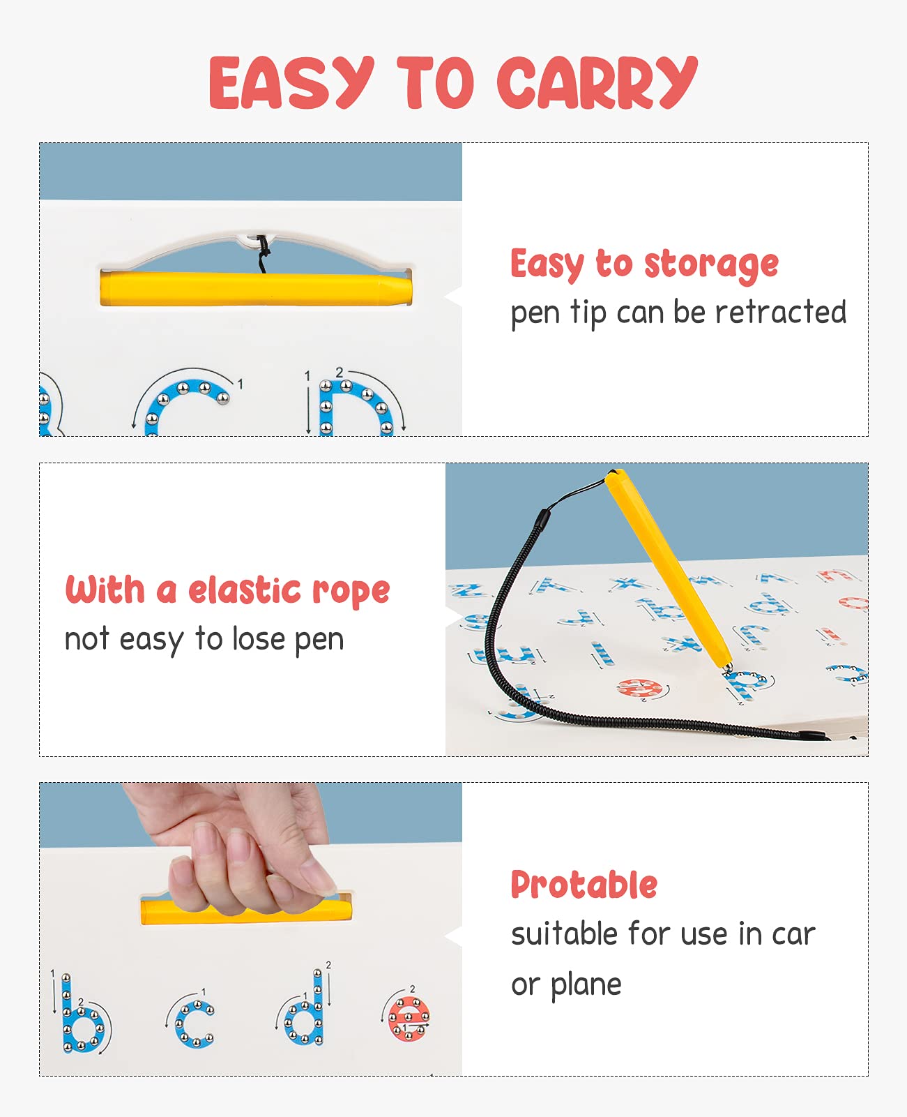 GAMENOTE Double Sided Magnetic Board