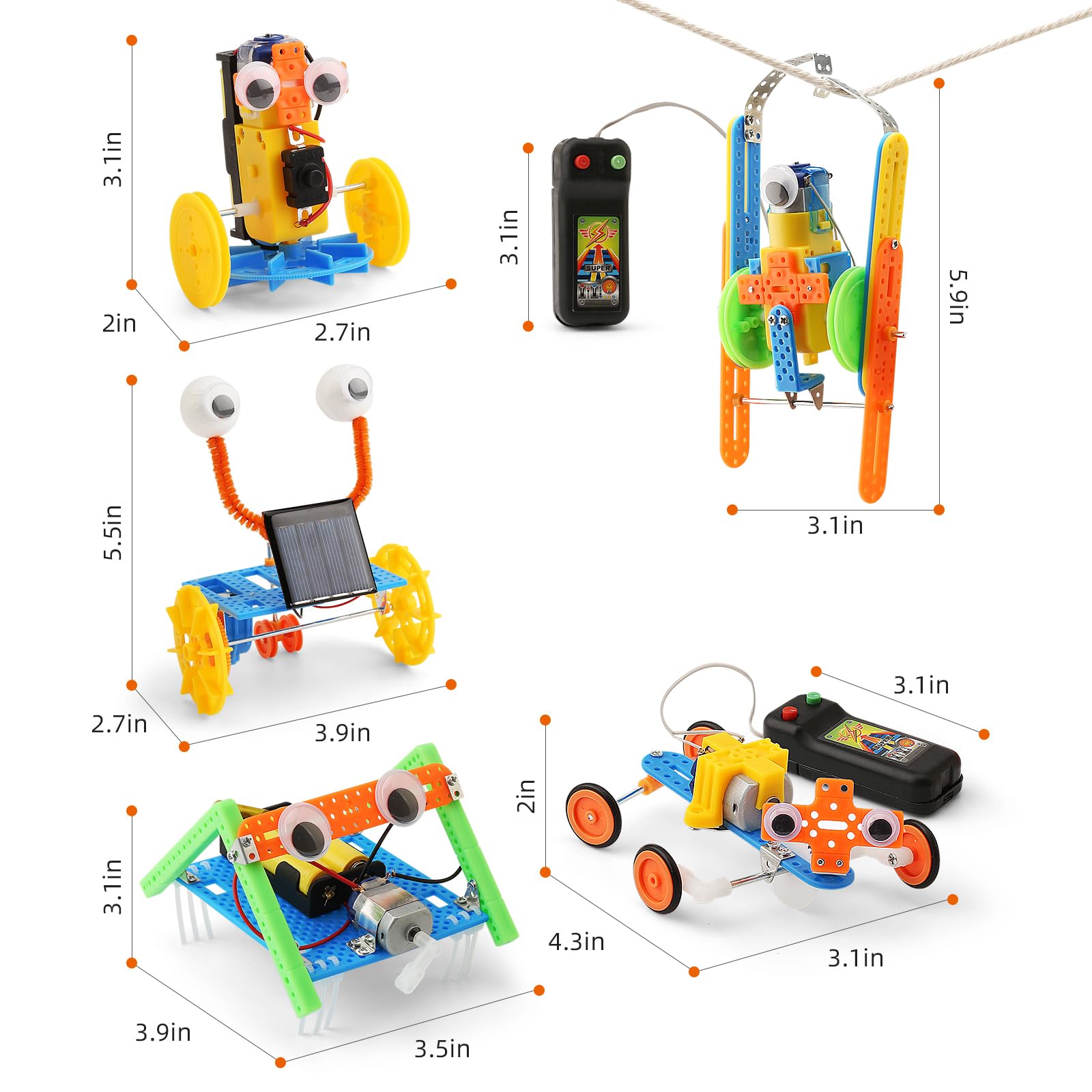 STEM Robotics and Engineering Building Kit for Kids Ages 8–13