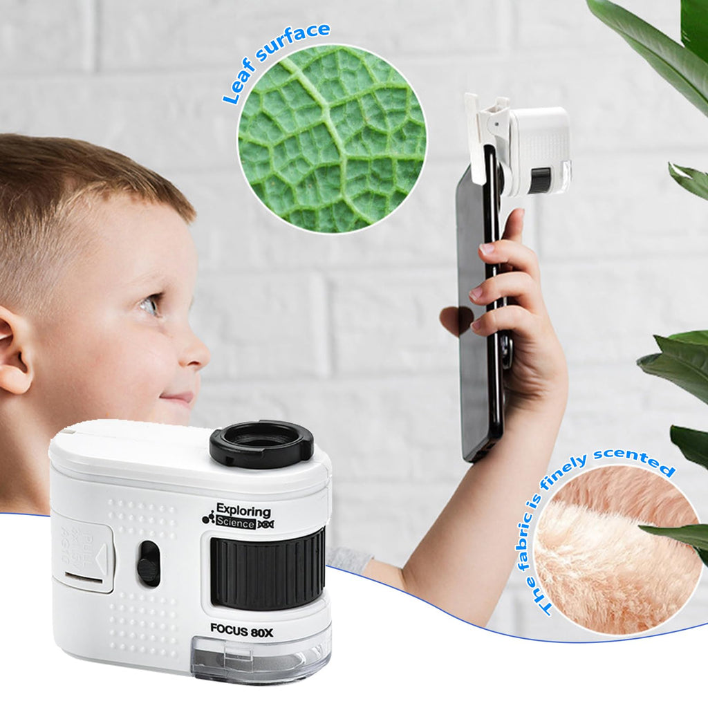 Pocket-Sized 1000X Microscope for Students and Engineers
