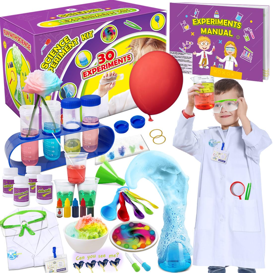 UNGLINGA Hands-On Science Experiment Kit for Kids