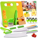 16-Piece Montessori Toddler Knife and Cooking Tool Set