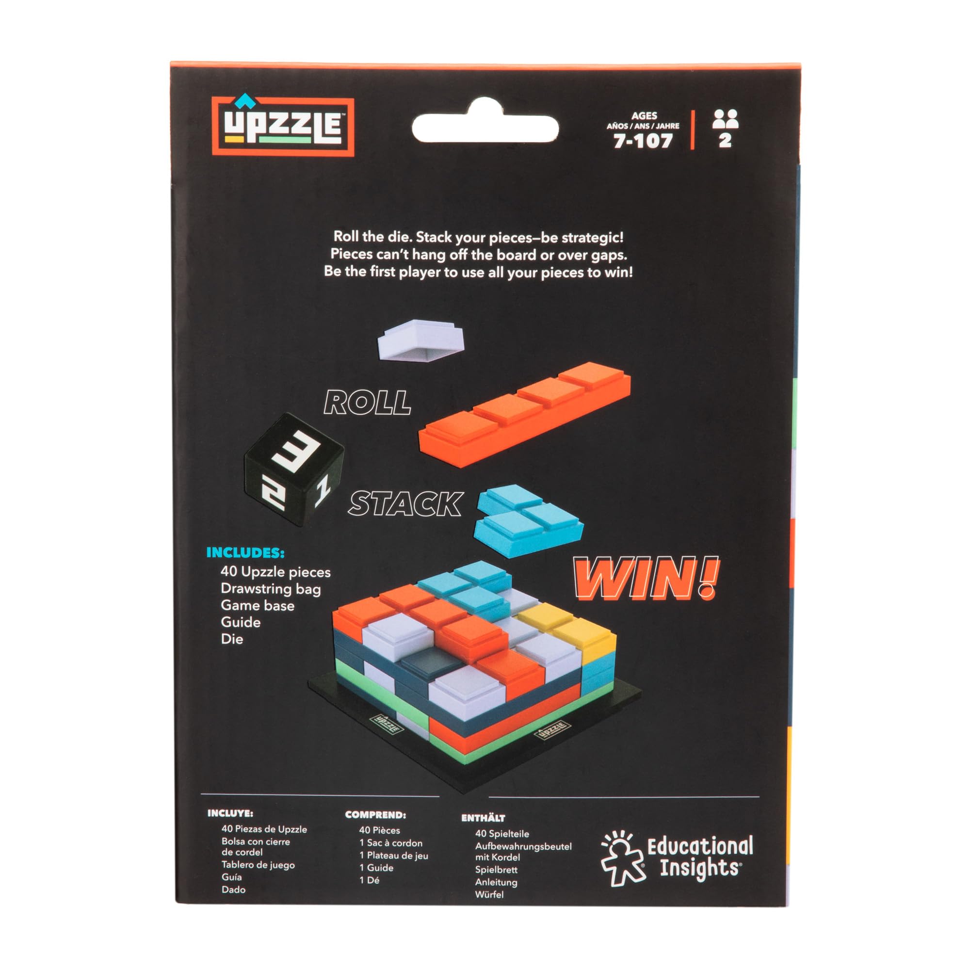 Educational Insights Upzzle Strategic Puzzle Game