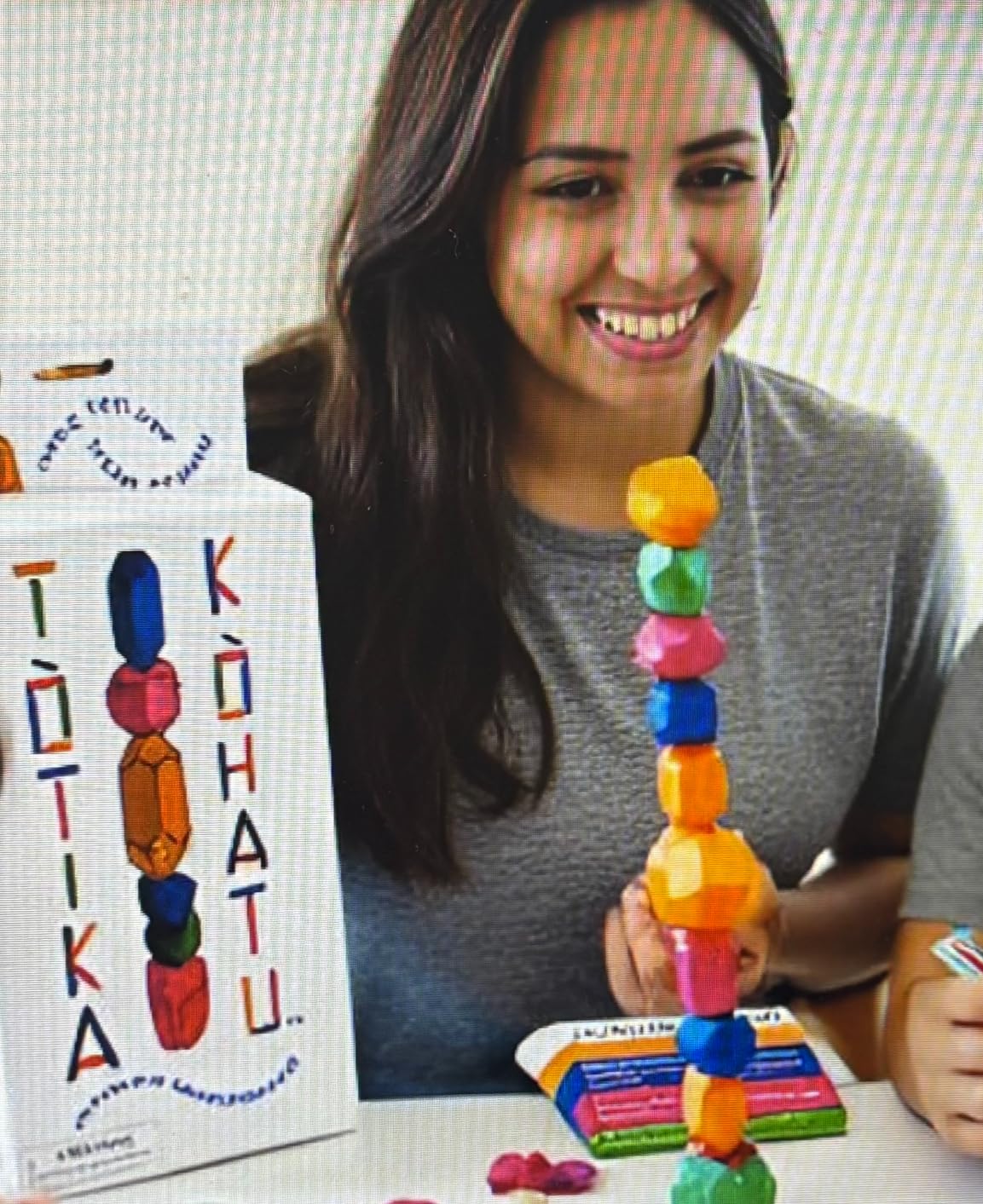 YEHUA! Totika Kohatu Wooden Mindfulness Stacking Game