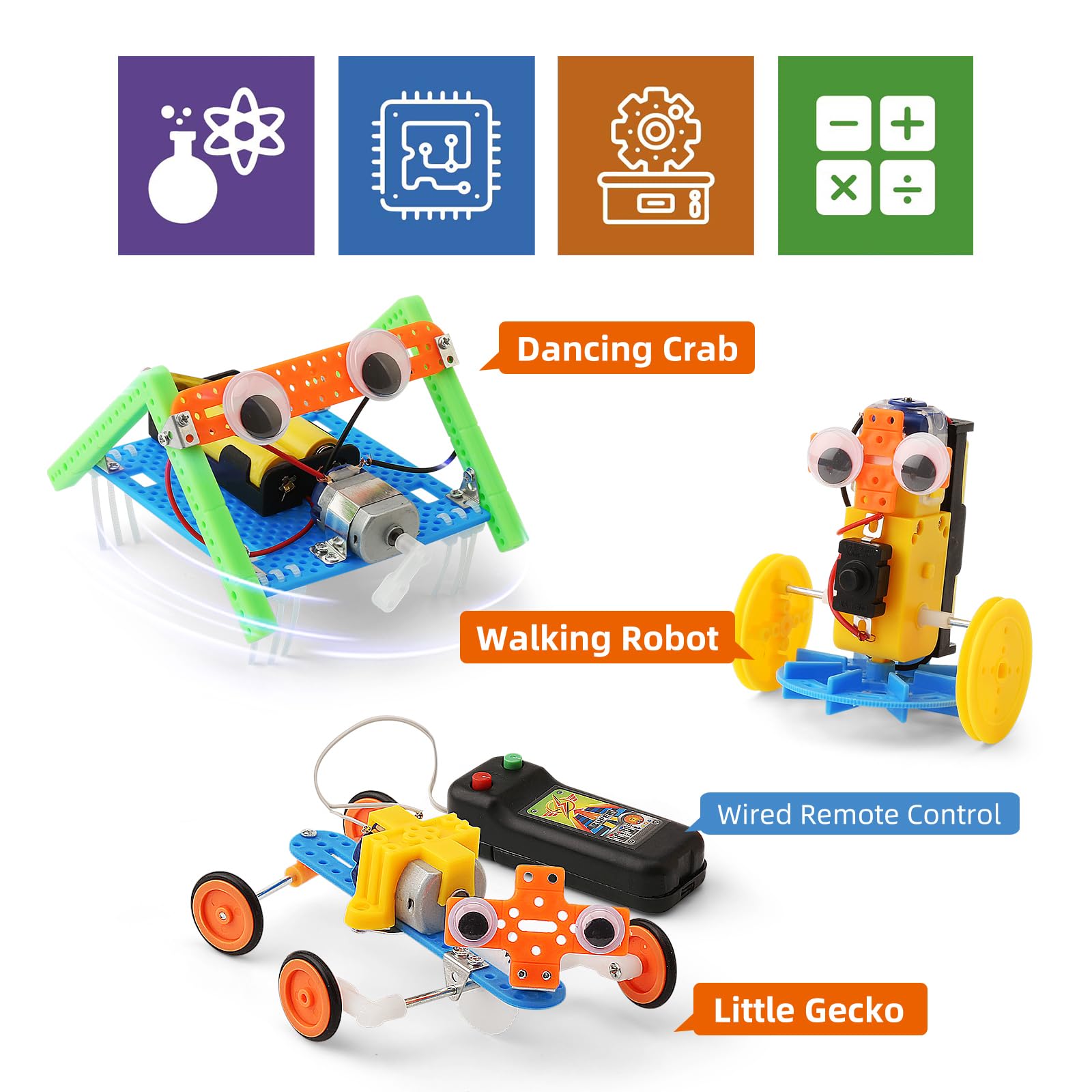 STEM Robotics and Engineering Building Kit for Kids Ages 8–13