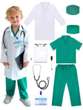 Liberry Kids Doctor Costume with Real Stethoscope
