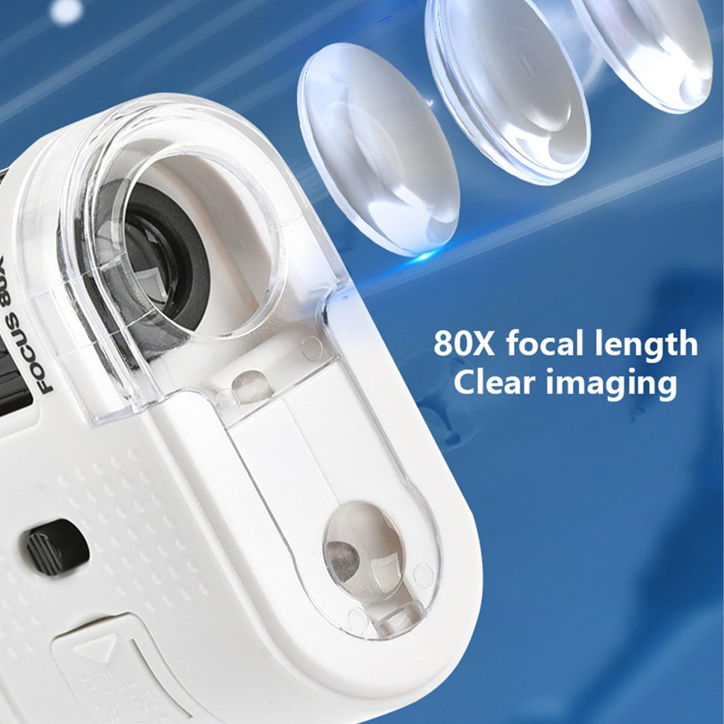 Pocket-Sized 1000X Microscope for Students and Engineers