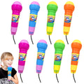 PPXMEEUDC 8-Piece Kids Karaoke Microphone Set