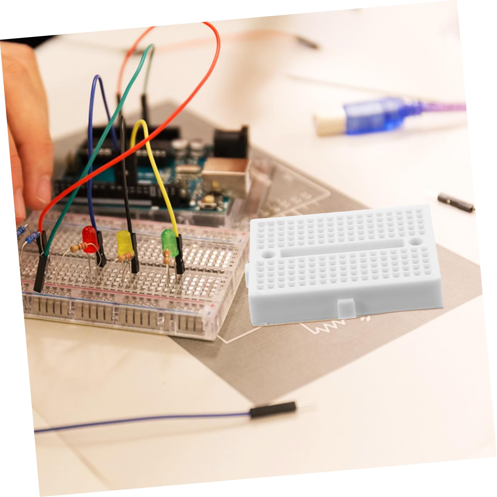 Anneome 5-Piece Mini PCB Coding and Circuit Board Kit