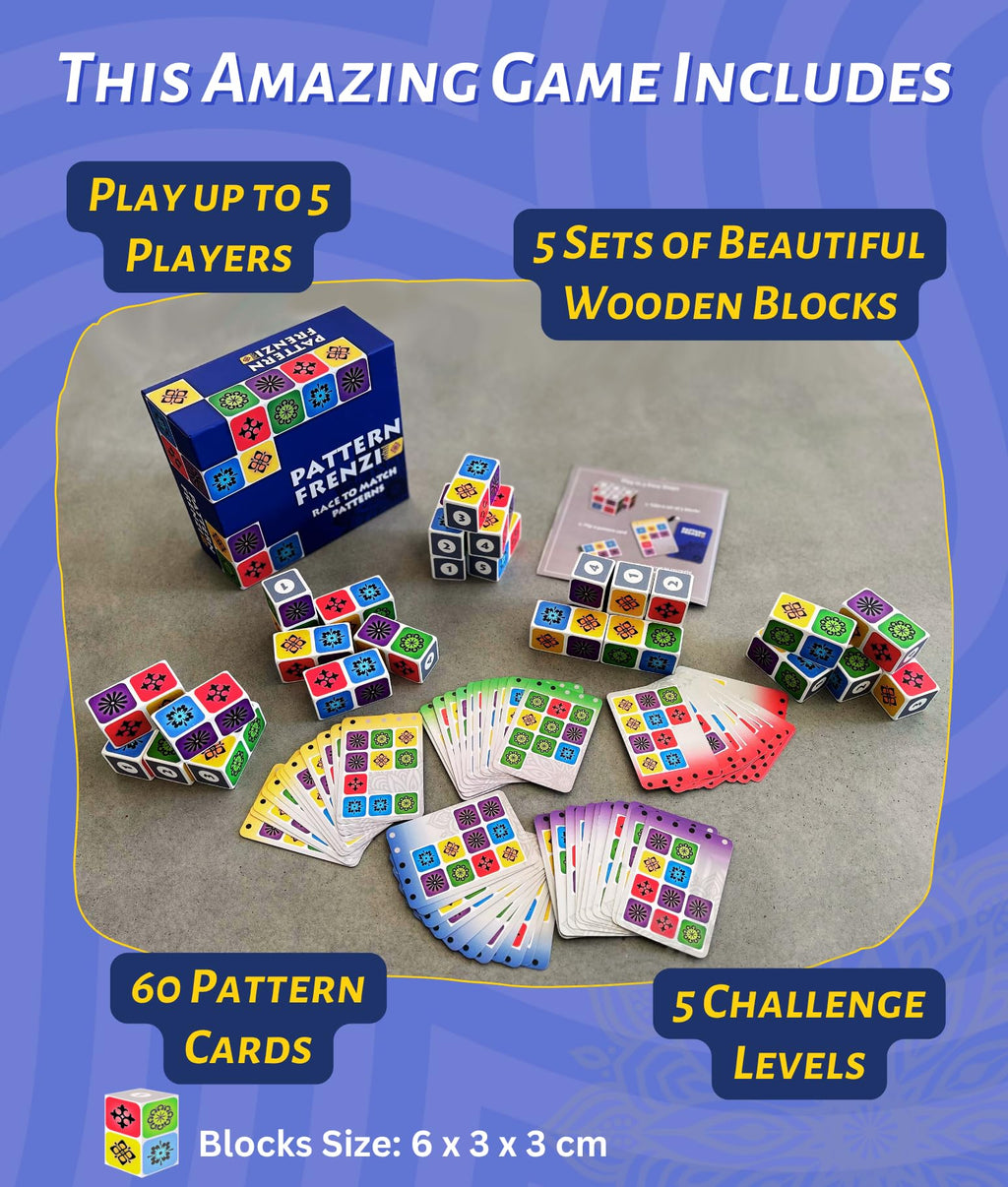 Pattern Matching Block Puzzle Board Game for All Ages