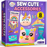 Craftorama Fairytale Felt Animal Sewing Kit for Kids