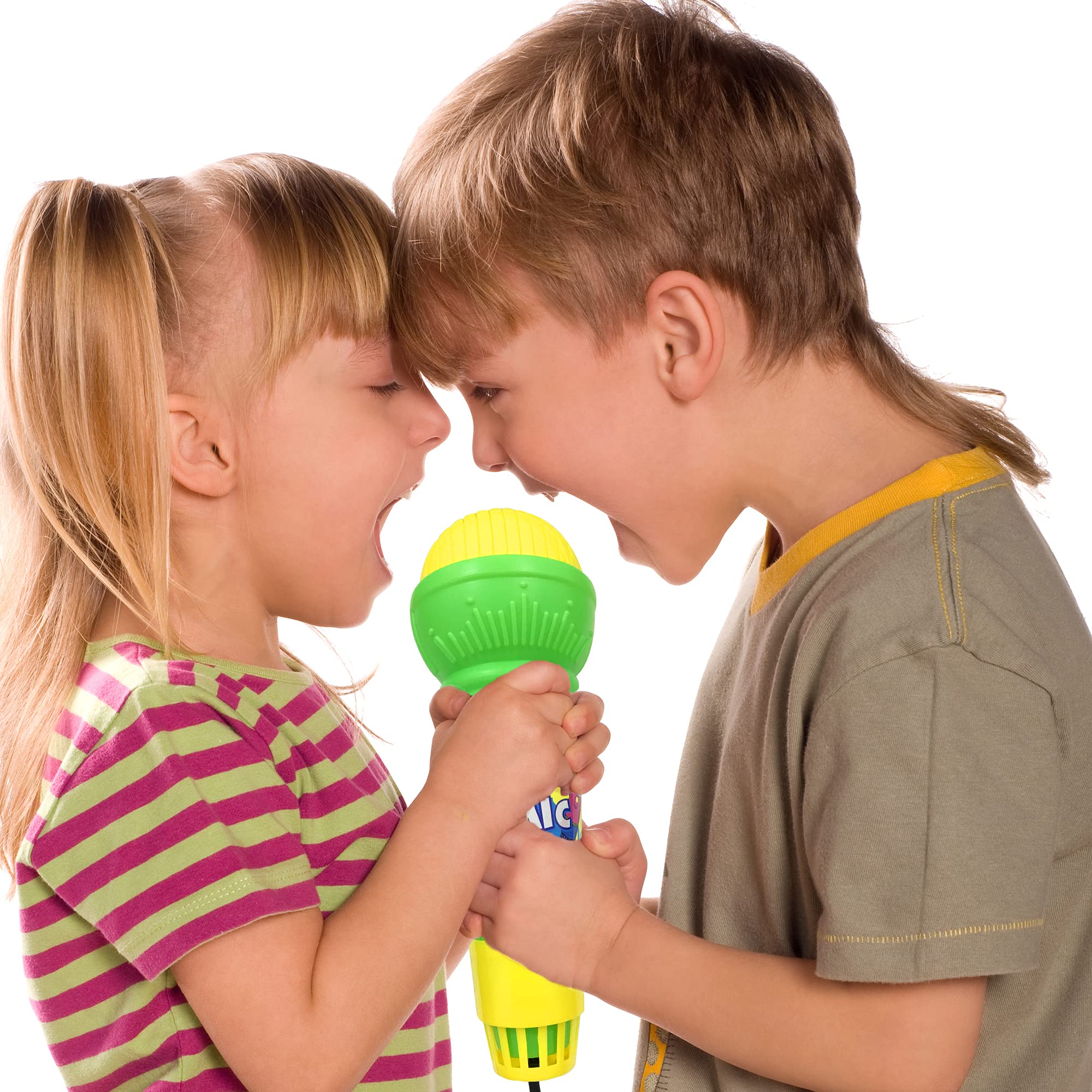 PPXMEEUDC 8-Piece Kids Karaoke Microphone Set