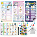 Magnetic Kids Routine Chart and Reward Jar Set