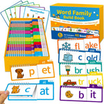 Sinoome Phonics Flip Book and Word Family Builder Set