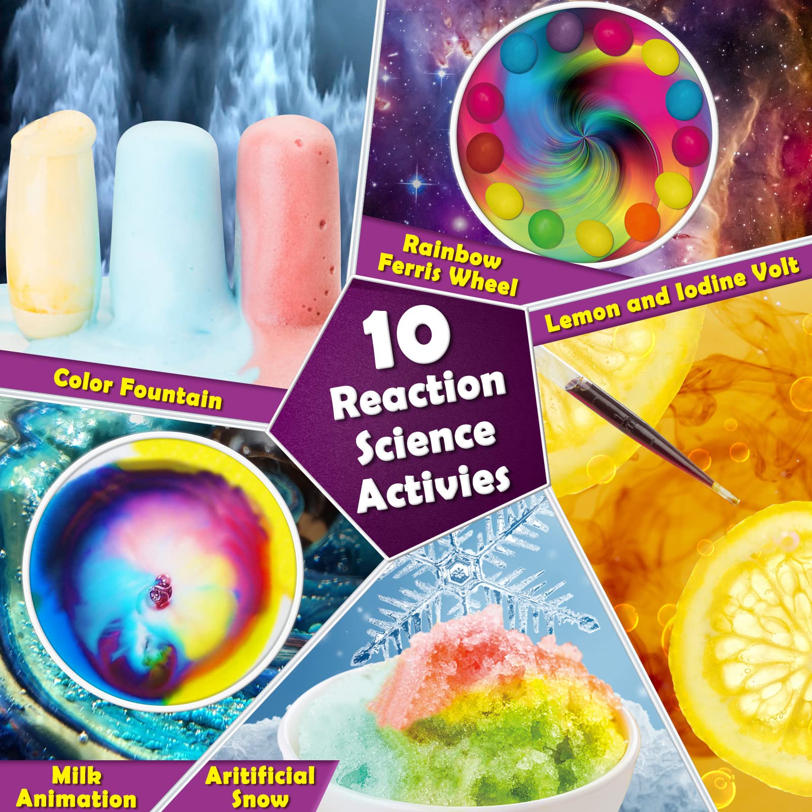 UNGLINGA Hands-On Science Experiment Kit for Kids