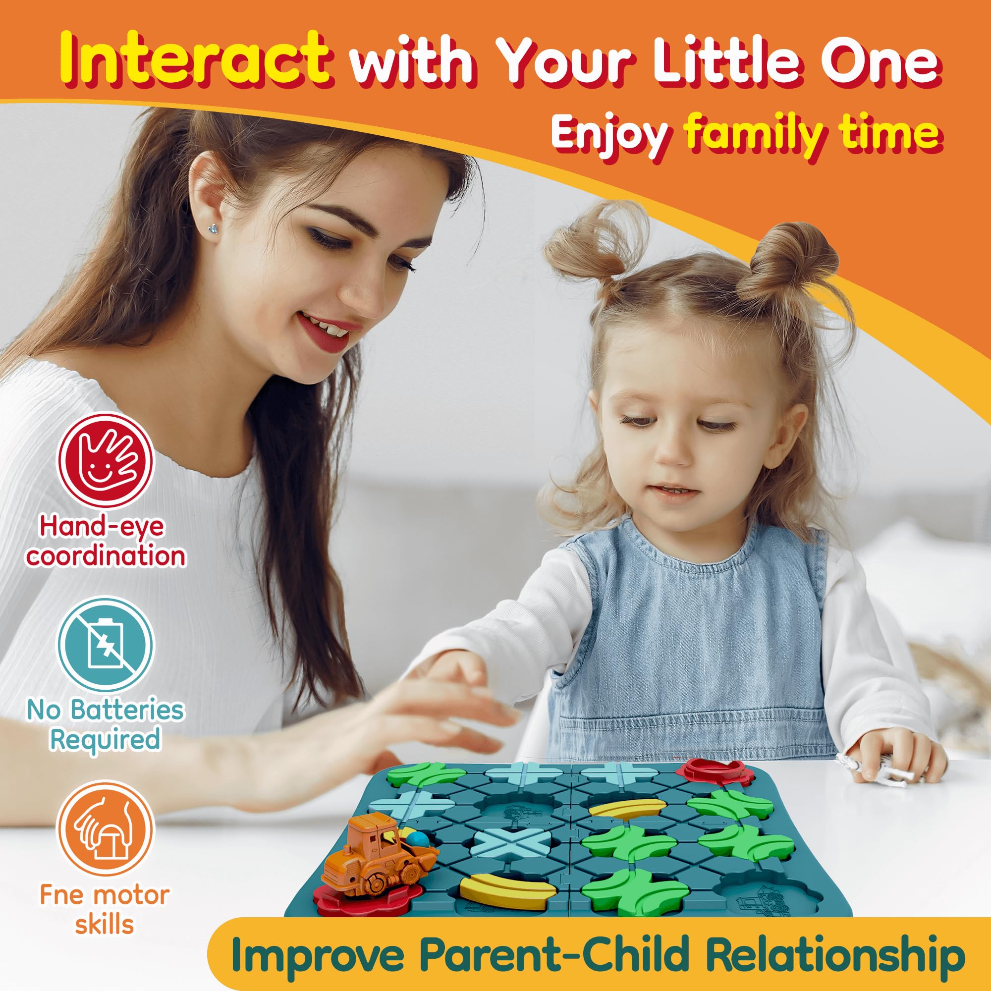 Logical Road Builder STEM Puzzle Game for Kids Ages 4–8