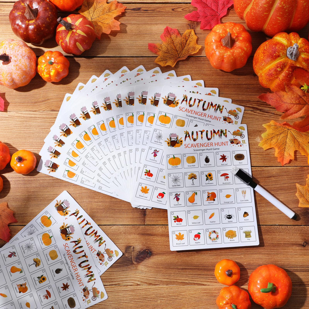 Hoolerry 30-Card Nature Scavenger Hunt for Kids