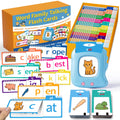 Sinoome Phonics Flip Book & Word Family Build Book Set