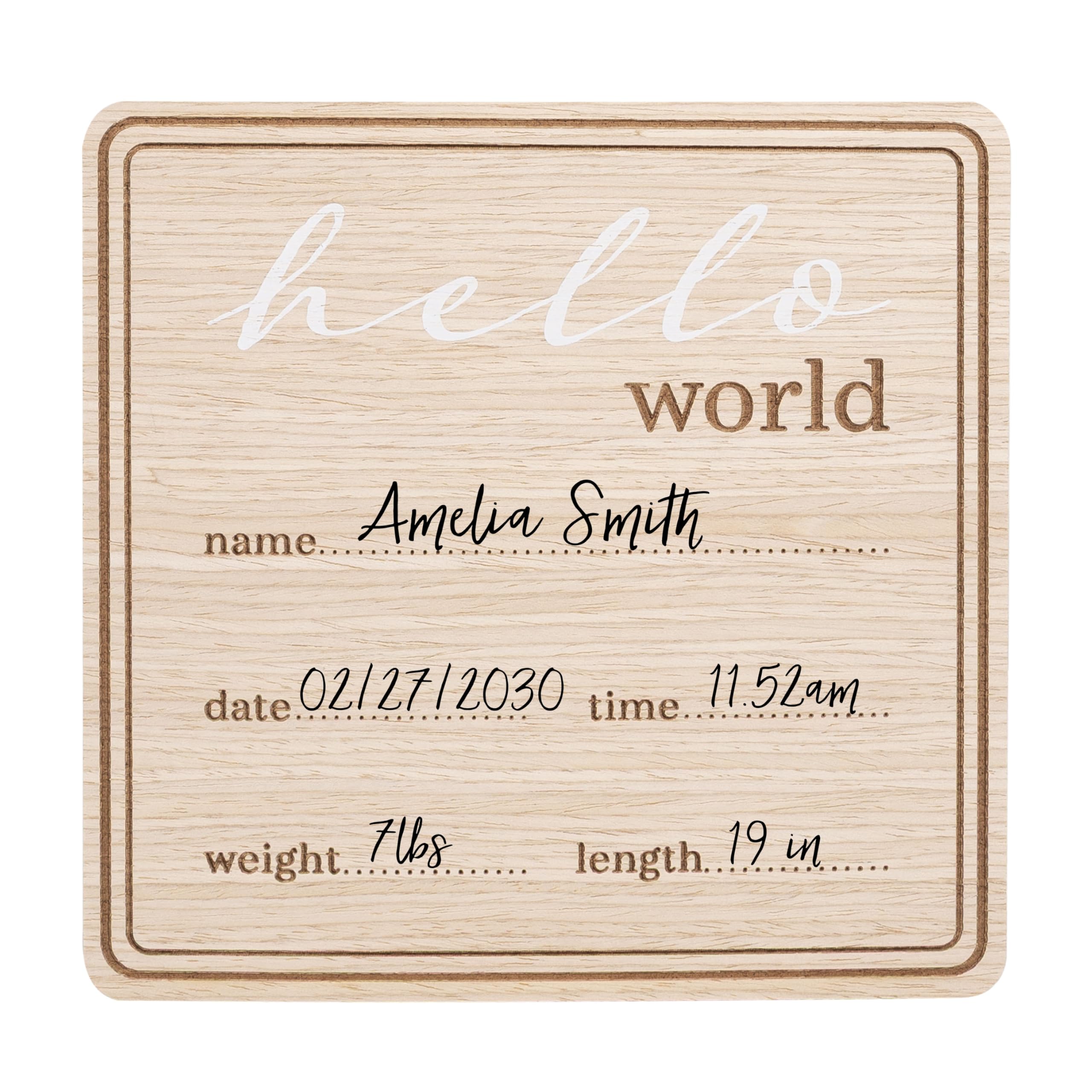 Kate & Milo Baby Monthly Milestone Photo Prop Discs
