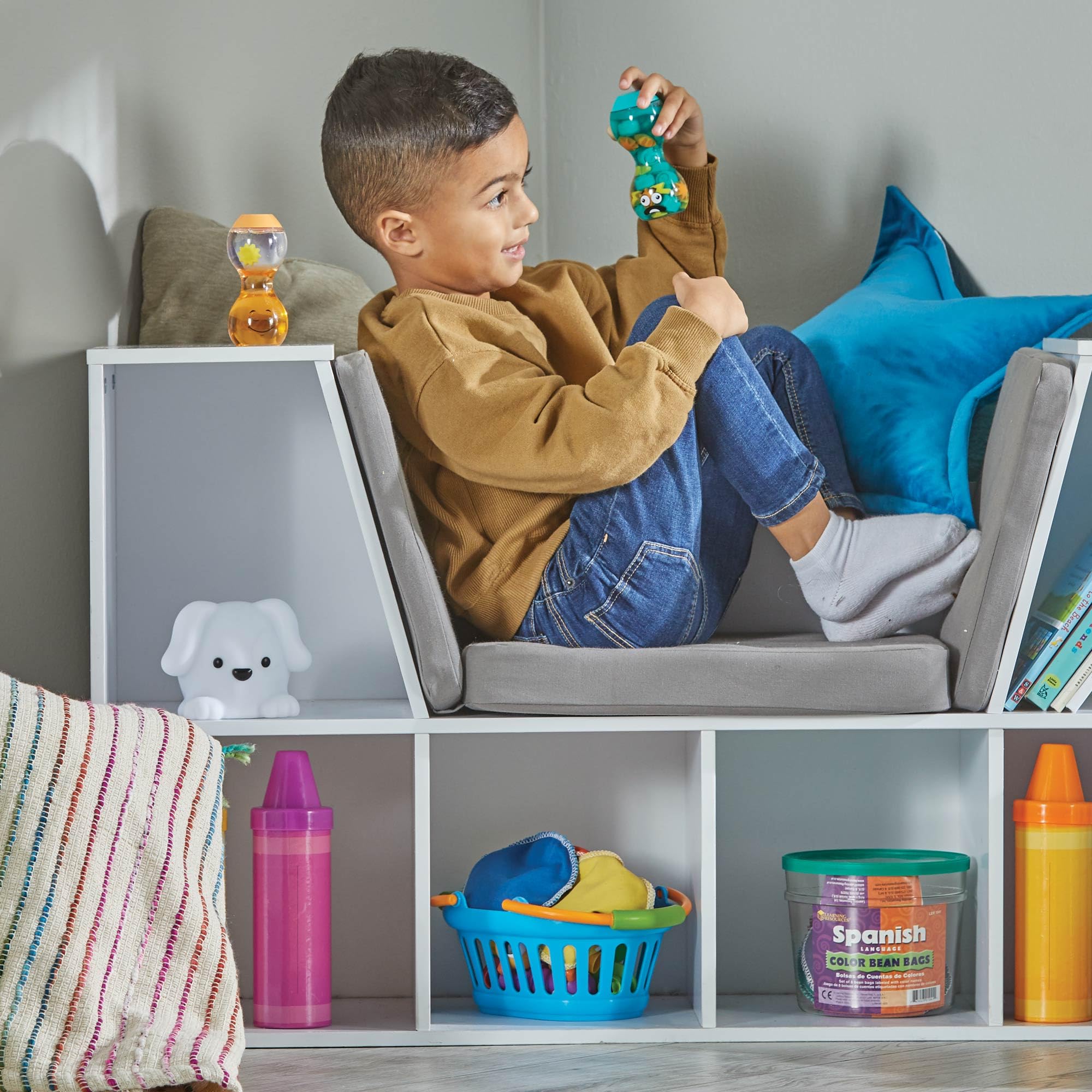 hand2mind Opposite Emotions Sensory Bottles Set