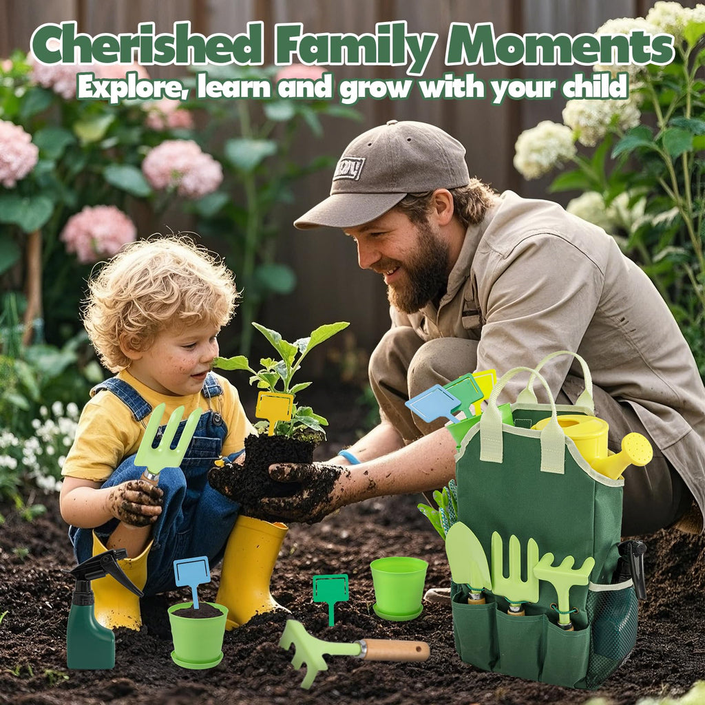 JOI MEW Kids Gardening Tool Set for Outdoor Learning