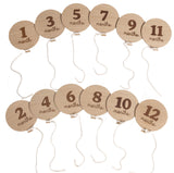 Kate & Milo Baby Monthly Milestone Photo Prop Discs