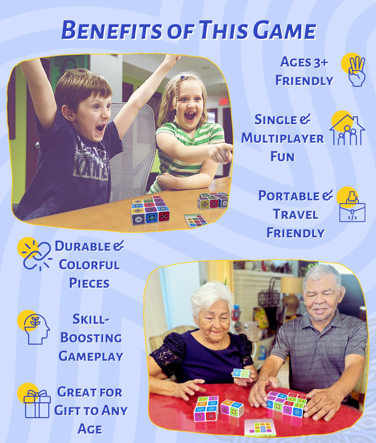 Pattern Matching Block Puzzle Board Game for All Ages