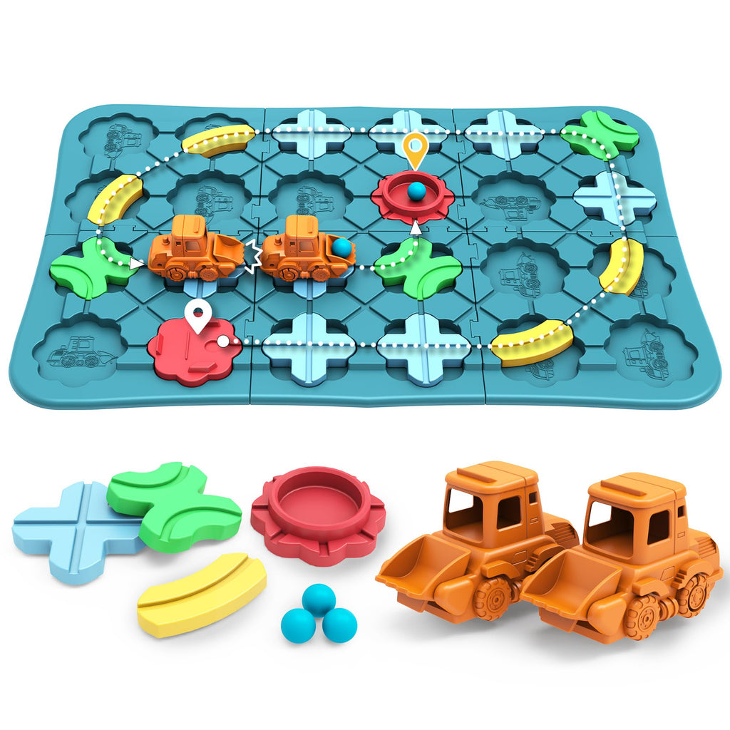 Logical Road Builder STEM Puzzle Game for Kids Ages 4–8