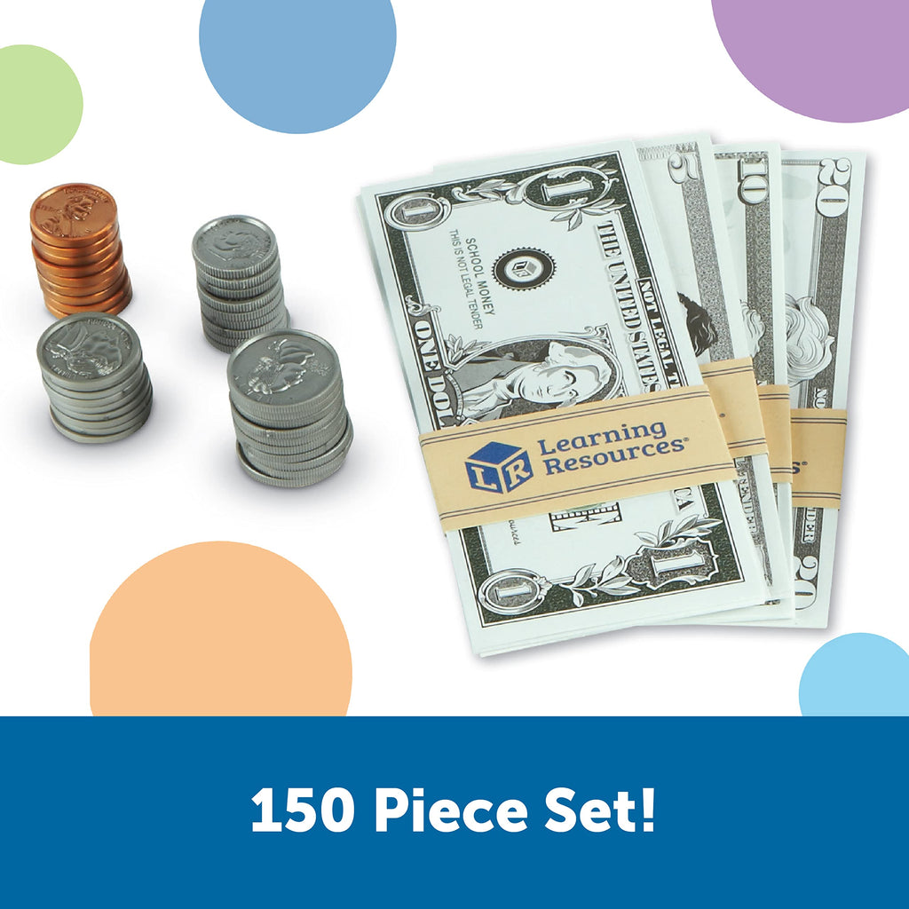 Learning Resources American Dollar Play Money Set