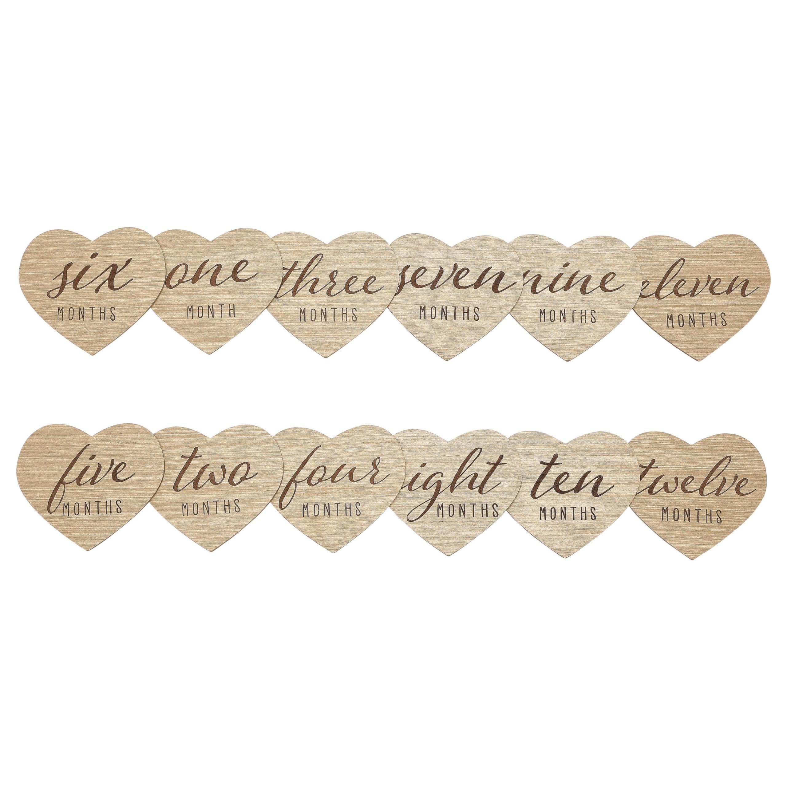 Kate & Milo Baby Monthly Milestone Photo Prop Discs