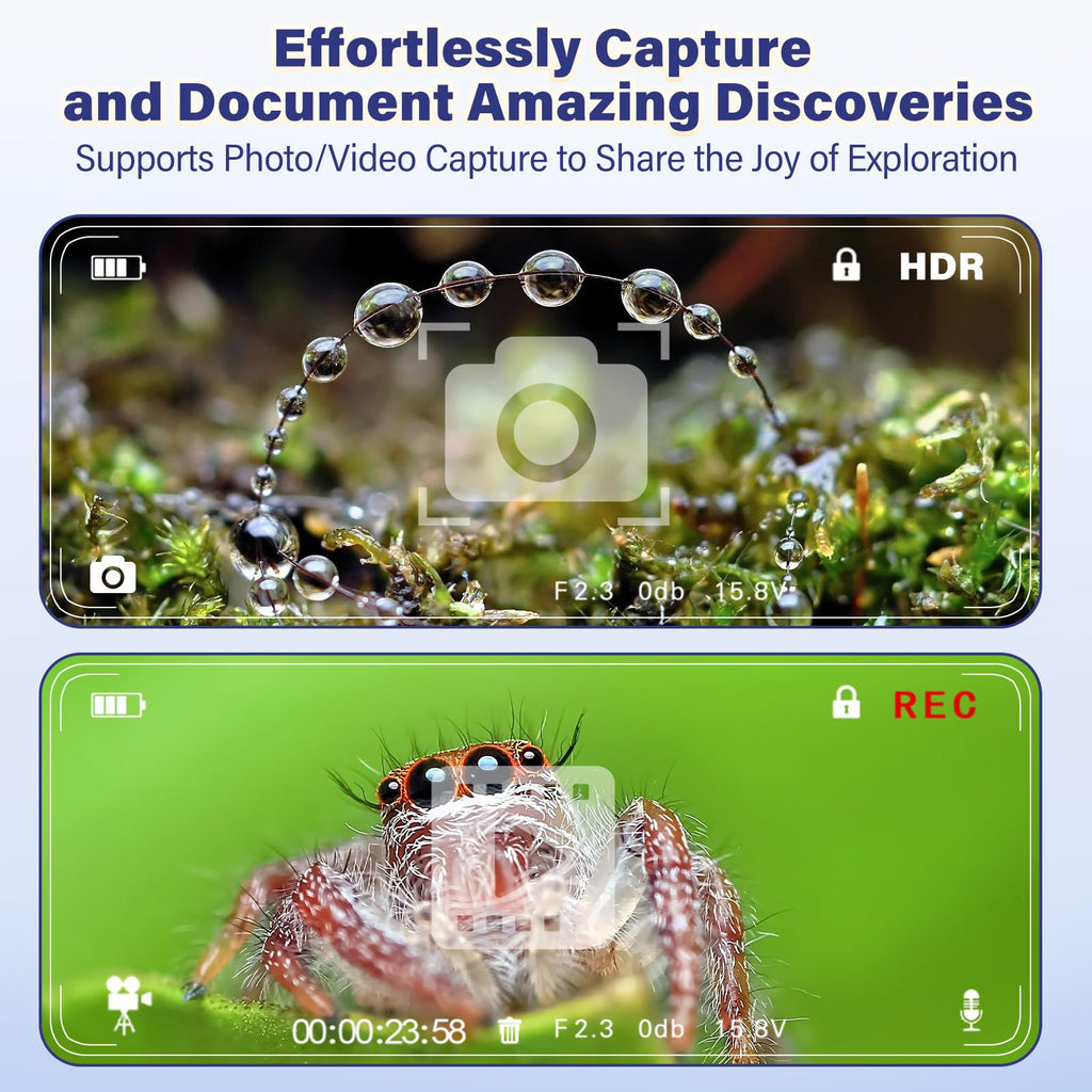 Kids Bug Catcher with 6X Magnifier for Nature Exploration